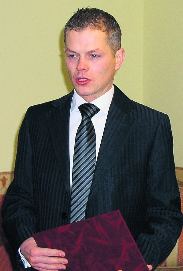Marcin Modrzejewski, burmistrz Kościerzyny.