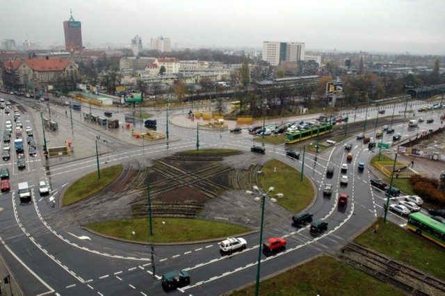 Rondo Kaponiera przed przebudową