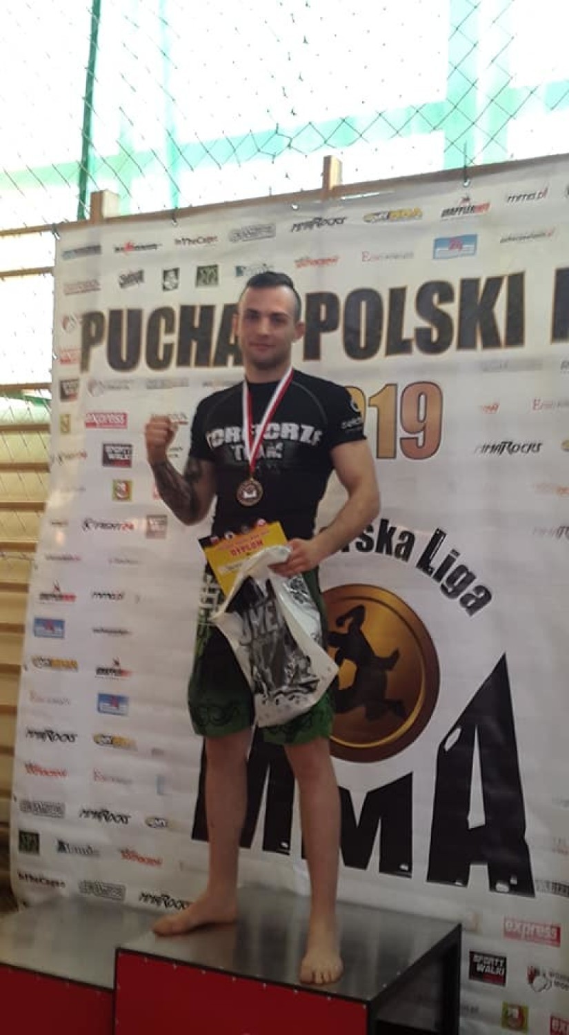 Krystian Kurzydlak i Szymon Broncel zdobyli złote medale na Pucharze Polski MMA [ZDJĘCIA]