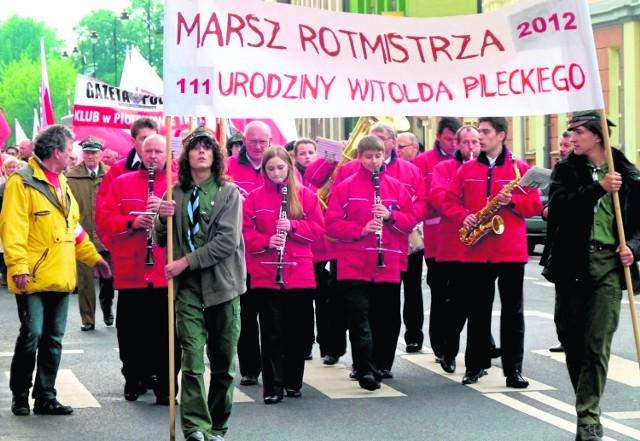 Marsz rotmistrza Pileckiego w Piotrkowie odbywa się co roku