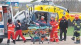 Ciężarna spod Poddębic przyleciała helikopterem do Centrum Zdrowia Matki Polki
