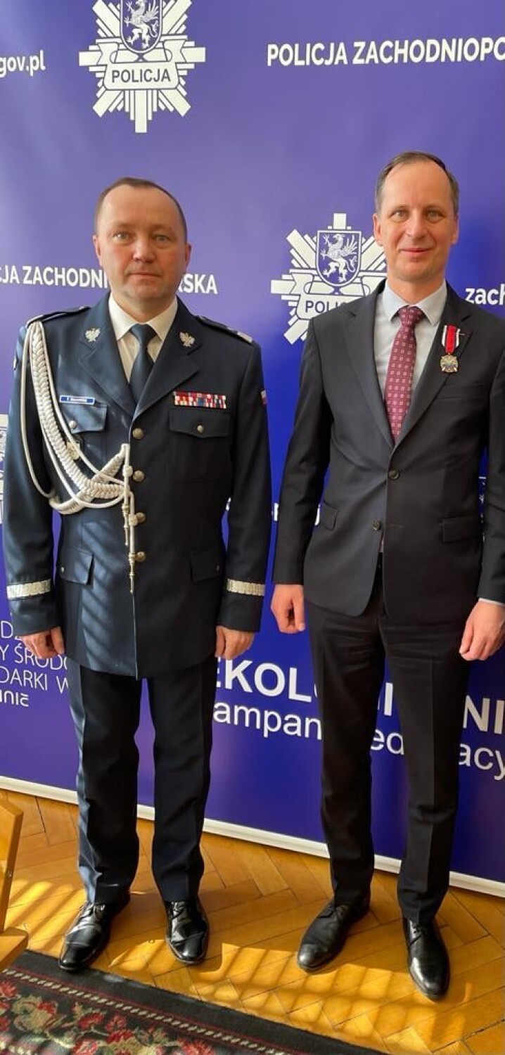 Brązowy Medal za Zasługi dla Policji dla Krzysztof...