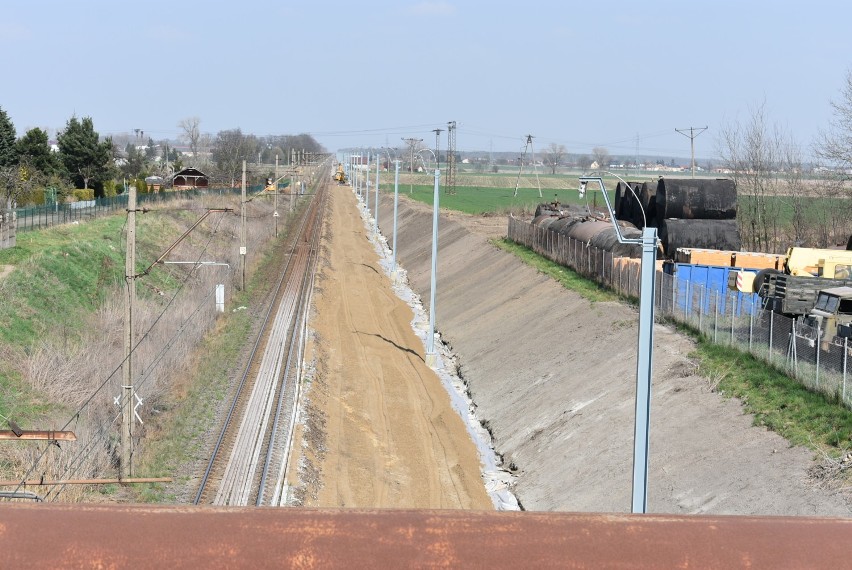 Budowa wiaduktu na ul. Młyńskiej oraz linia kolejowa E-59  ZDJĘCIA