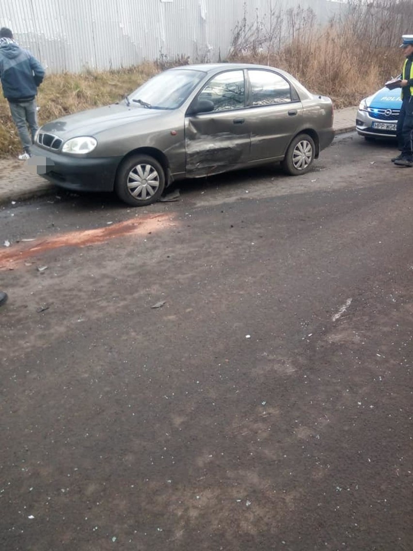 Trzy auta zderzyły się na Rybnickiej w Radlinie