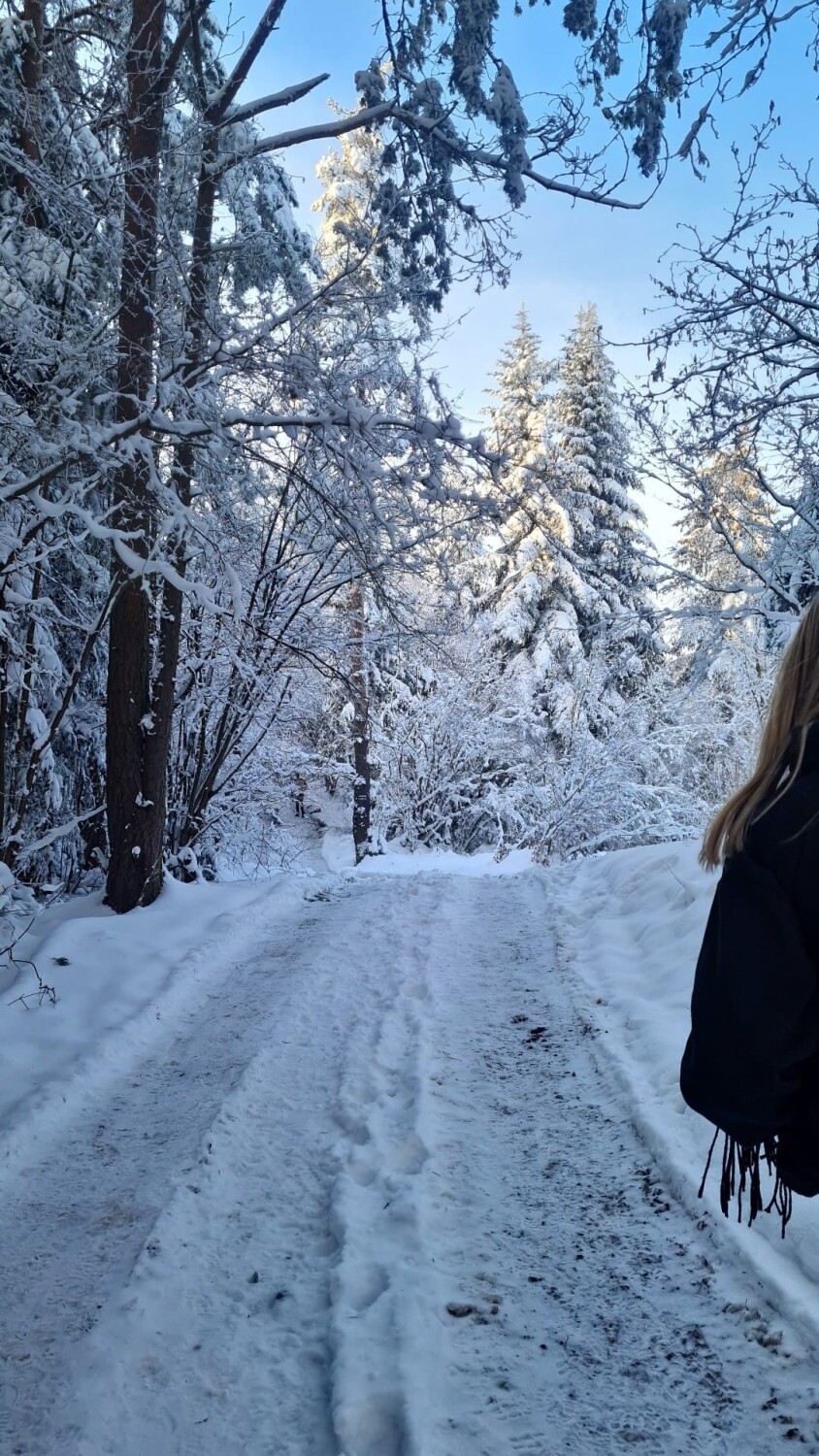 Trasa na Skiełek jest atrakcyjna widokowo