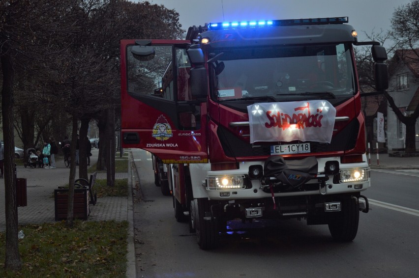 Strażacy gasili pożar w przewodzie kominowym w Zduńskiej...