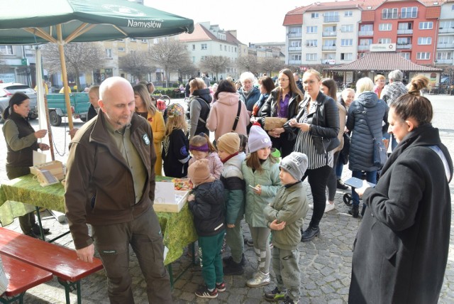 "Sadzonka za surowce wtórne" w Namysłowie - 21.03.2024r.