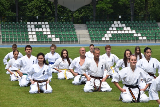 Trening karate w Sieradzu