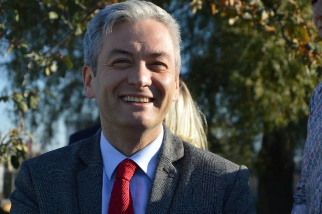 Robert Biedroń odwiedził już Zieloną Górę jesienią 2018 roku.