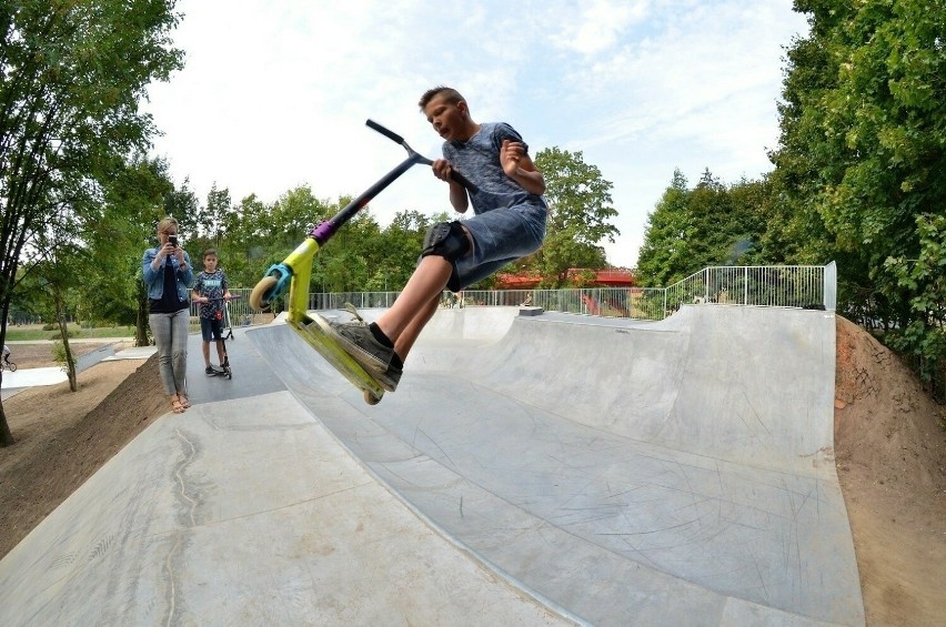 Skatepark jest jednym z bardziej popularnych miejsc wśród...