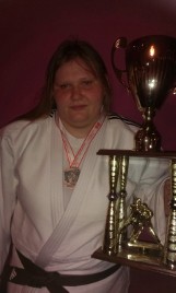 Anita Formela z GKS-u Żukowo została wicemistrzynią Polski juniorek w judo