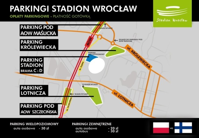 Polska - Finlandia już w sobotę 26.03.2016 we Wrocławiu. PRZEWODNIK KIBICA:JAK DOJECHAĆ NA STADION, GDZIE ZAPARKOWAĆ, ZAKAZANE PRZEDMIOTY, KARY, PLAN SEKTORÓW