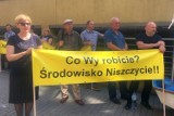 Protest przeciwko fedrowaniu pod Imielinem. Pikieta w Katowicach [ZDJĘCIA z 25 maja]