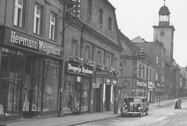 Rybnik: Rynek i centrum miasta z lat 30 XX-wieku