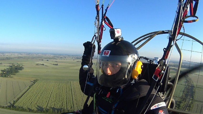 Motoparalotniarze polecą nad granicami województwa