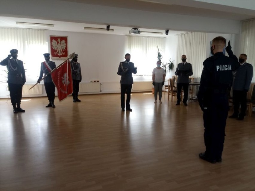 W  szeregach głogowskich policjantów rozpocznie służbę nowy policjant. Złożył już ślubowanie