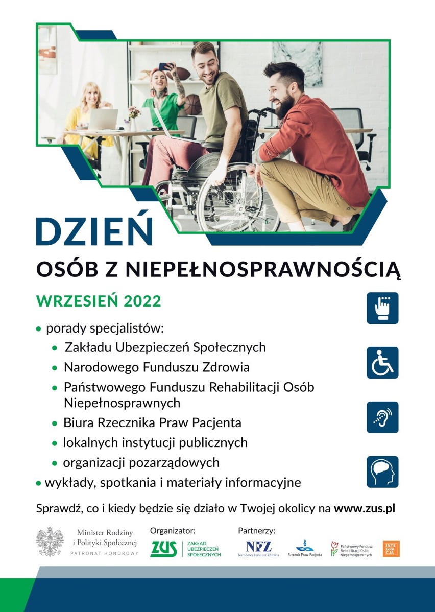 ZUS dla osób z niepełnosprawnościami – dyżury telefoniczne w Jaśle