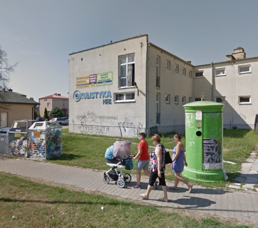Google street view w Zamościu: Karolówka