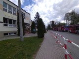 Pożar w szkole w Łeknie pod Wągrowcem. Ewakuowano uczniów. Interweniowała straż pożarna
