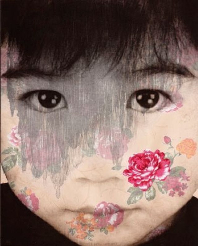Plakat wystawy Przeszłość do Teraźniejszości - Laureaci Międzynarodowego Biennale Grafiki w Tajwanie.