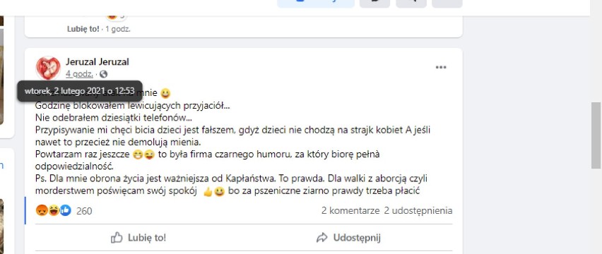 Ksiądz z Jeruzala w powiecie skierniewickim namawia do bicia dzieci? "Kablem możecie przywrócić Waszemu dziecku ustawienia fabryczne"