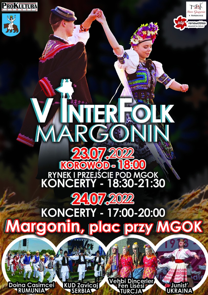 Festiwal Folklorystyczny InterFolk wraca do Margonina