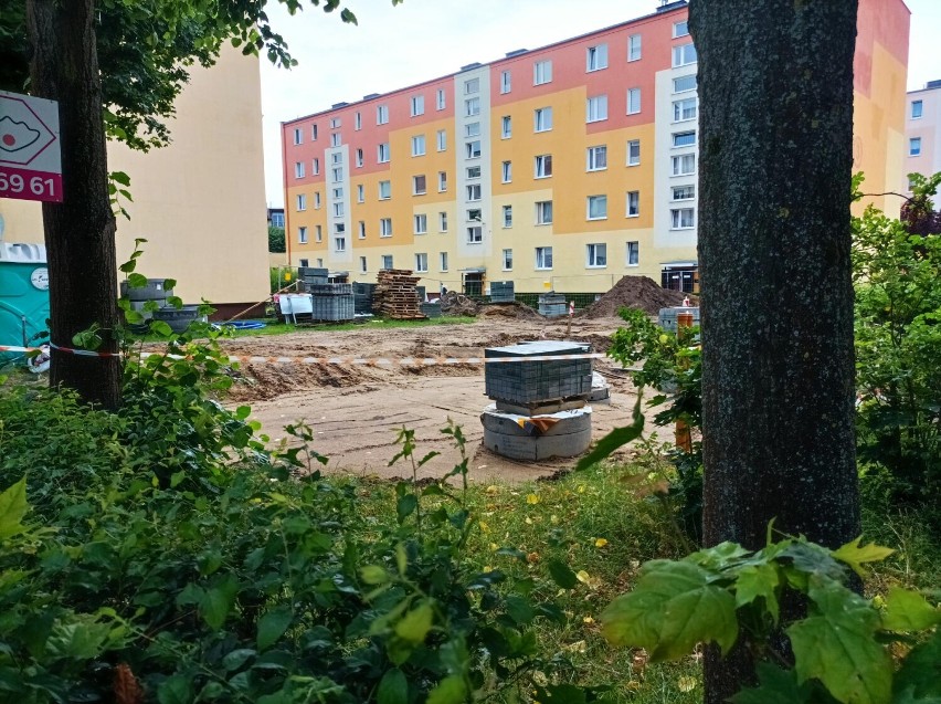 Trwa budowa łącznika między ulicami Strzelecką, a Kalwaryjską w Wejherowie