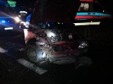 Wypadek w Szyszłowie. Dwa samochody zderzyły się na skrzyżowaniu