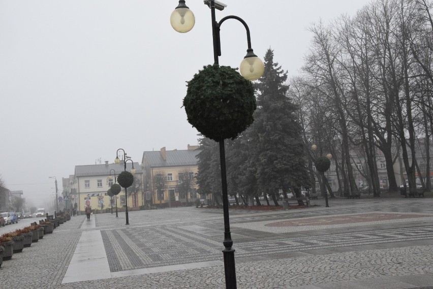 Dekoracje świąteczne w Augustowie