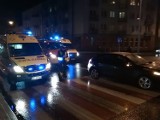Wypadek w Kaliszu. Potrącenie trzech osób na Górnośląskiej [FOTO, WIDEO]