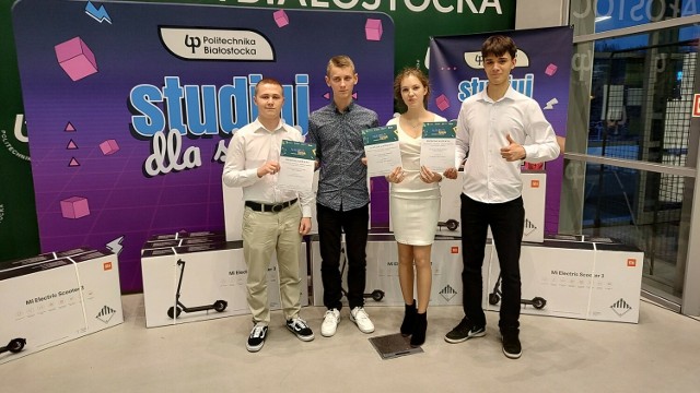 Grupa uczniów z Bielska Podlaskiego przygotowała projekt  "Air Quality Meter System"