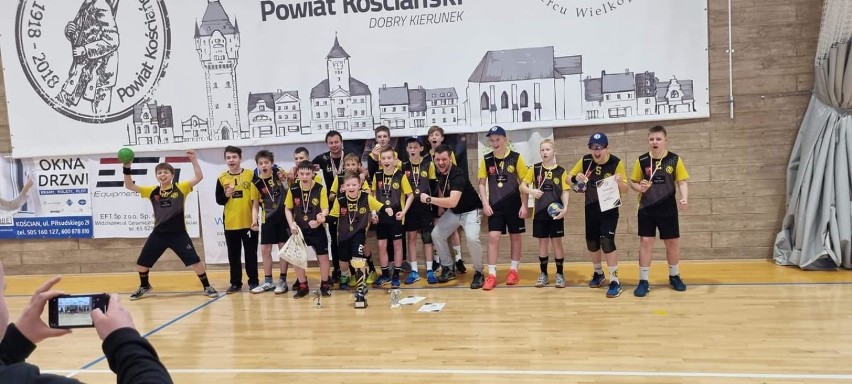 Młodzi szczypiorniści z wągrowieckiej Nielby zwyciężyli w Mistrzostwach Wielkopolski w piłce ręcznej chłopców (rocznik 2008 i młodsi)