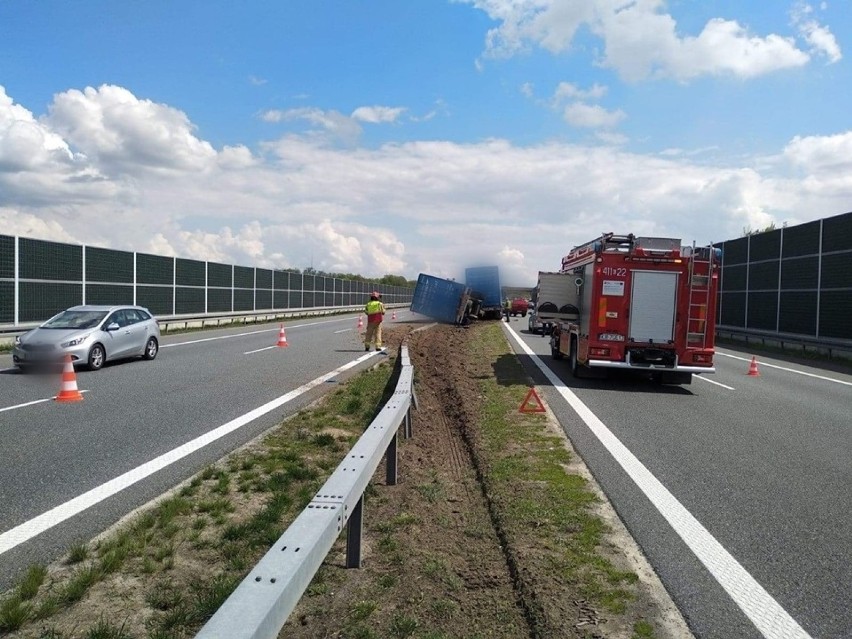 Wypadek na A4. Autostrada nieprzejezdna w kierunku Tarnowa