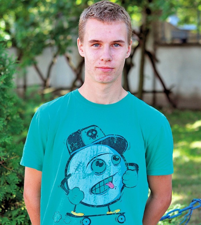 Filip Serocki ma 17 lat i uczy się w łódzkiej SMS. Jego...