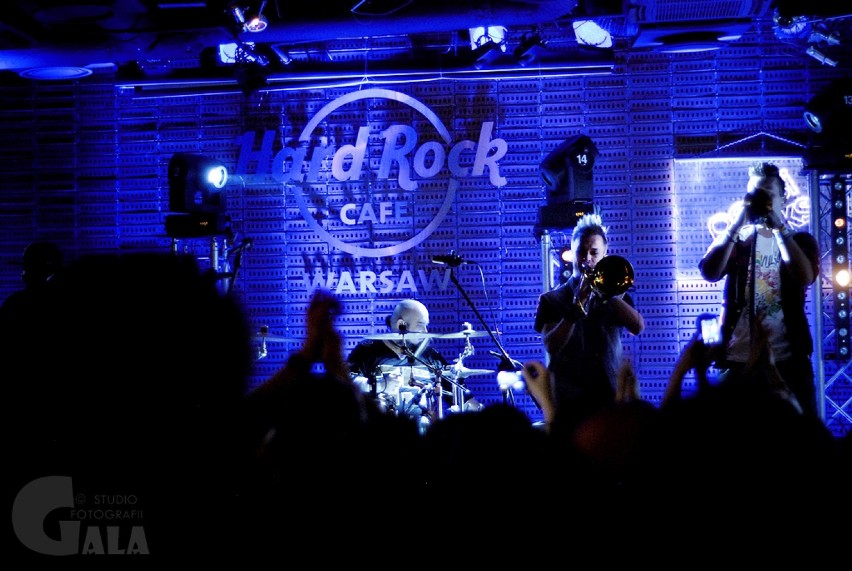 Enej w Hard Rock Cafe