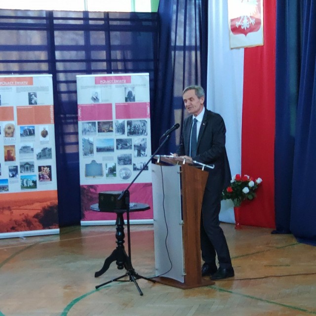 O wystawie powiedział dyrektor departamentu Spraw Zagranicznych Dariusz Wiśniewski. Więcej na kolejnych zdjęciach