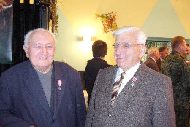 Kombatanci: Jan Kozłowski (z lewej) i Jan Jemioła