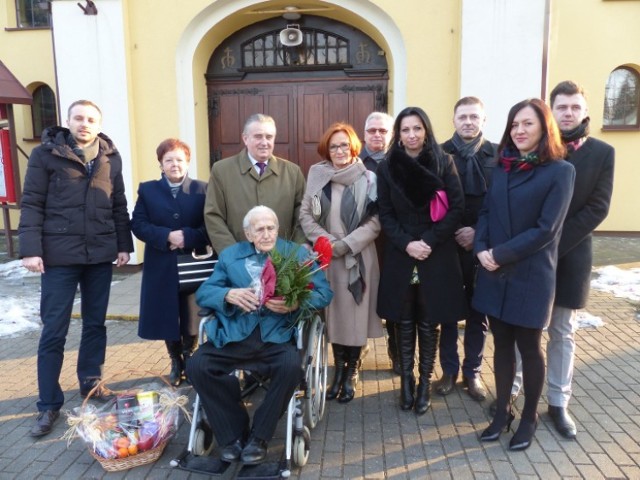 Rudolf Honisz z Rydułtów obchodził 102 urodziny