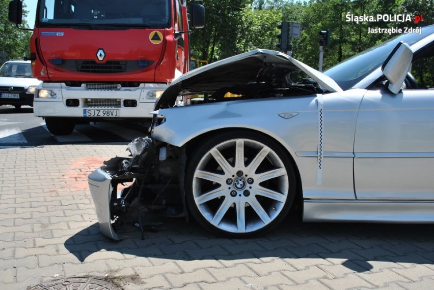 Wypadek w Jastrzębiu: 5-miesięczny chłopczyk w szpitalu