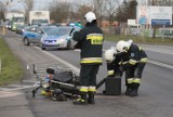 Wypadek w Warzymicach. Nie żyje motocyklista 