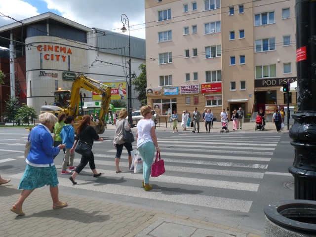 Mieszkańcy Lublina ciągle gdzieś się spieszą.