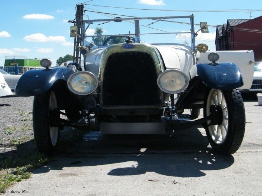 Samochód pochodzi z 1924 r. Fot. Łukasz Mic