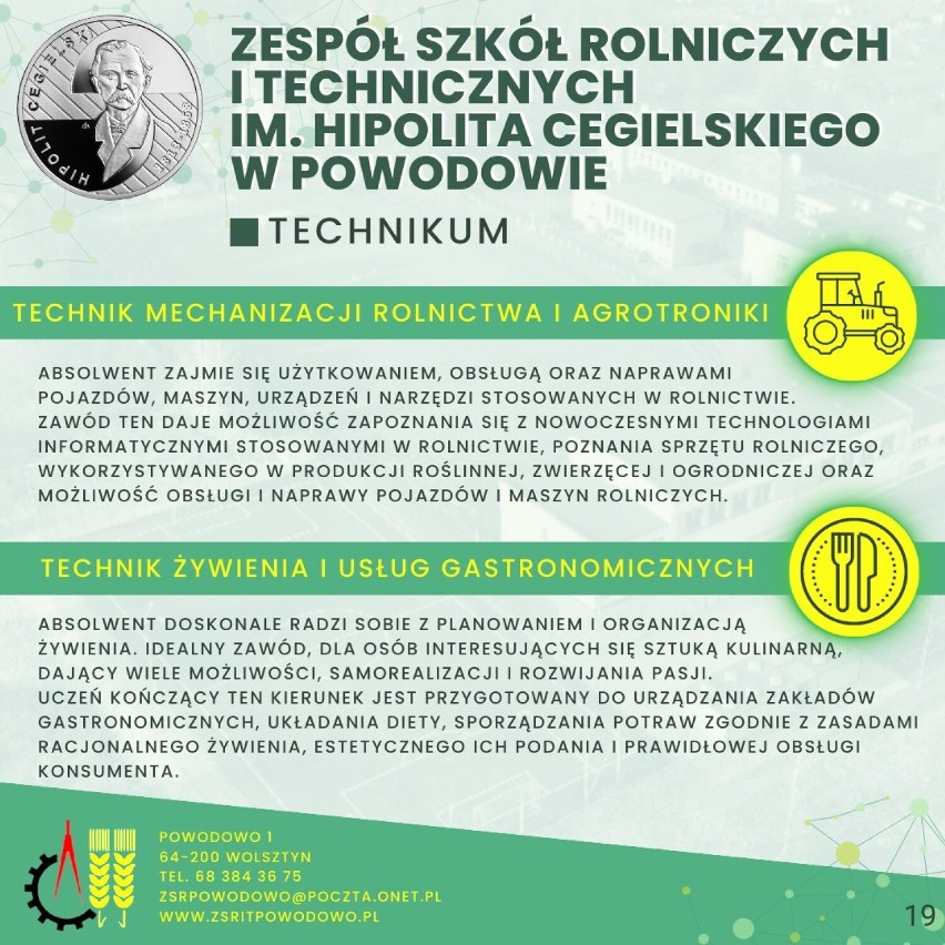 Rekrutacja 2023/2024. Szkoły ponadpodstawowe z powiatu wolsztyńskiego czekają na Ciebie!