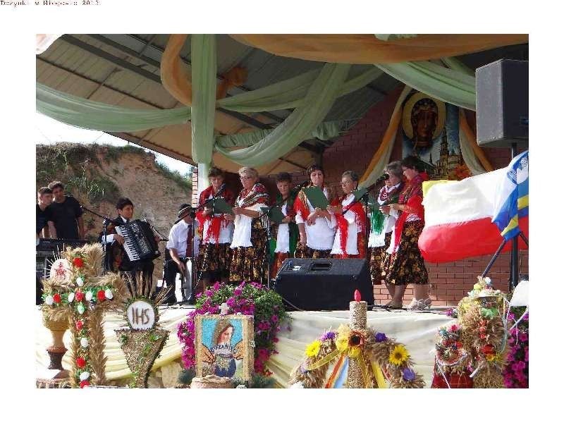 Dożynki Gminno-Parafialne Niegowa 2013