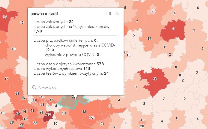 Koronawirus, raport 2 maja 2021. Ponad 4 tys. zakażeń w Polsce. Mniej zakażeń także w Oświęcimiu, Chrzanowie, Olkuszu i Wadowicach