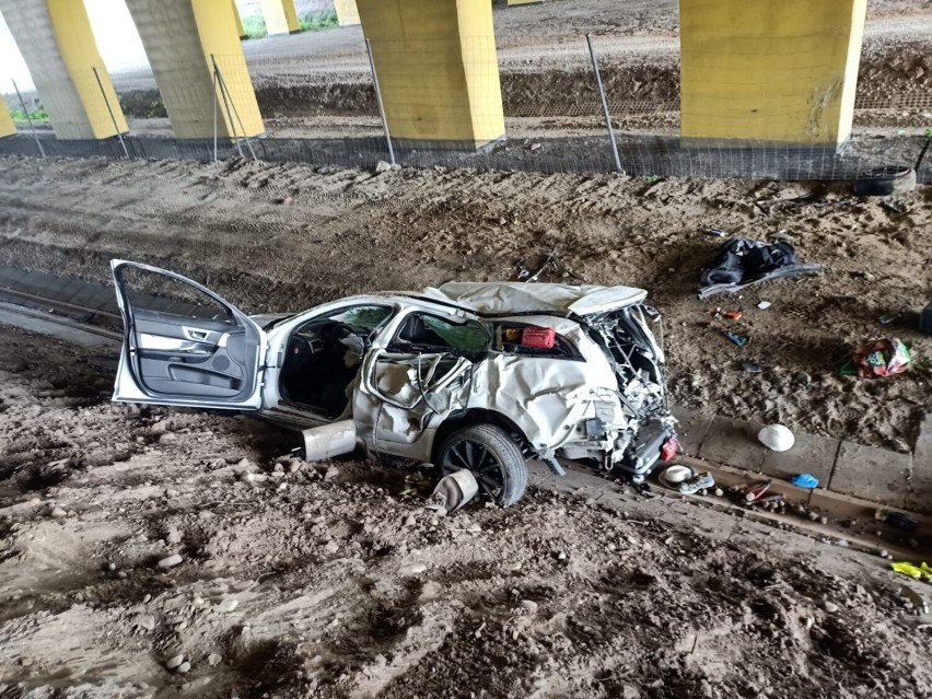 Do poważnego wypadku doszło na 484 km autostrady A4