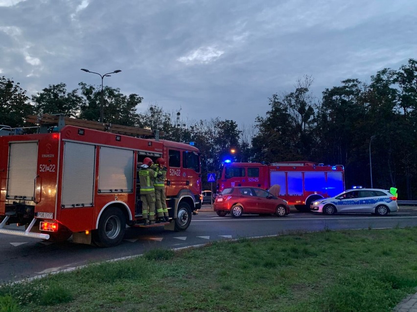 PILNE! Wypadek na krajowej jedenastce w Obornikach [ZDJĘCIA]