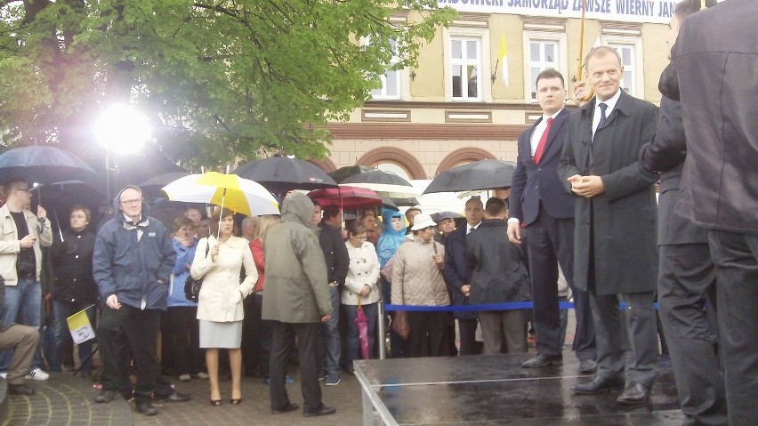 Premier odwiedził Wadowice