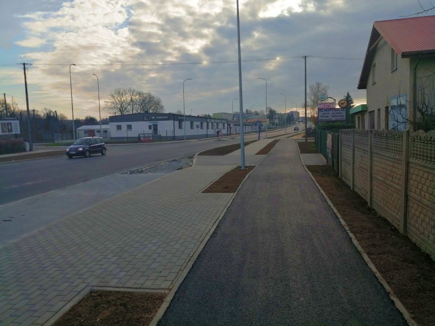Wielunianie korzystają już z przebudowanej ulicy Popiełuszki [FOTO]