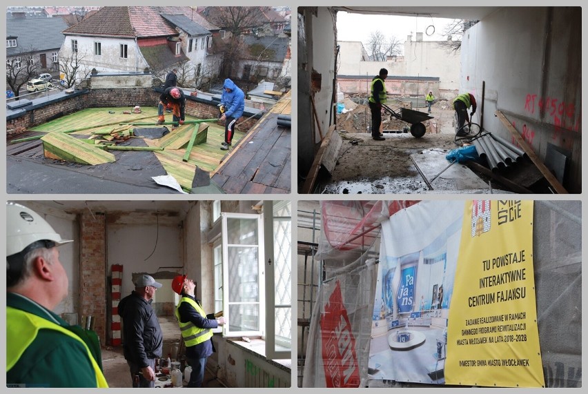 Budowa Interaktywnego Centrum Fajansu przy ulicy Żabiej we...